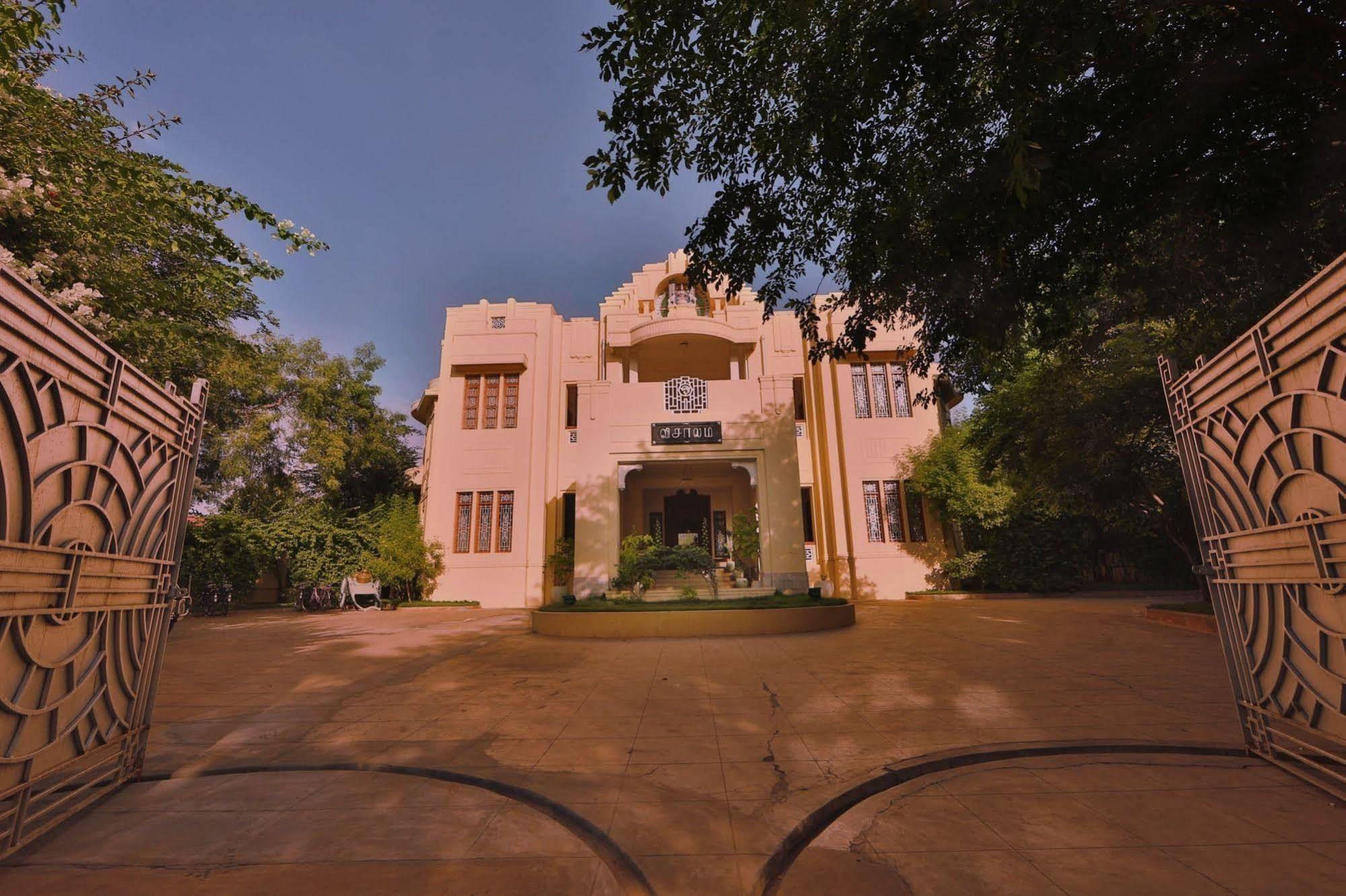 Visalam Chettinad Palace - A Cgh Earth Experience Kanadukattan Exterior foto