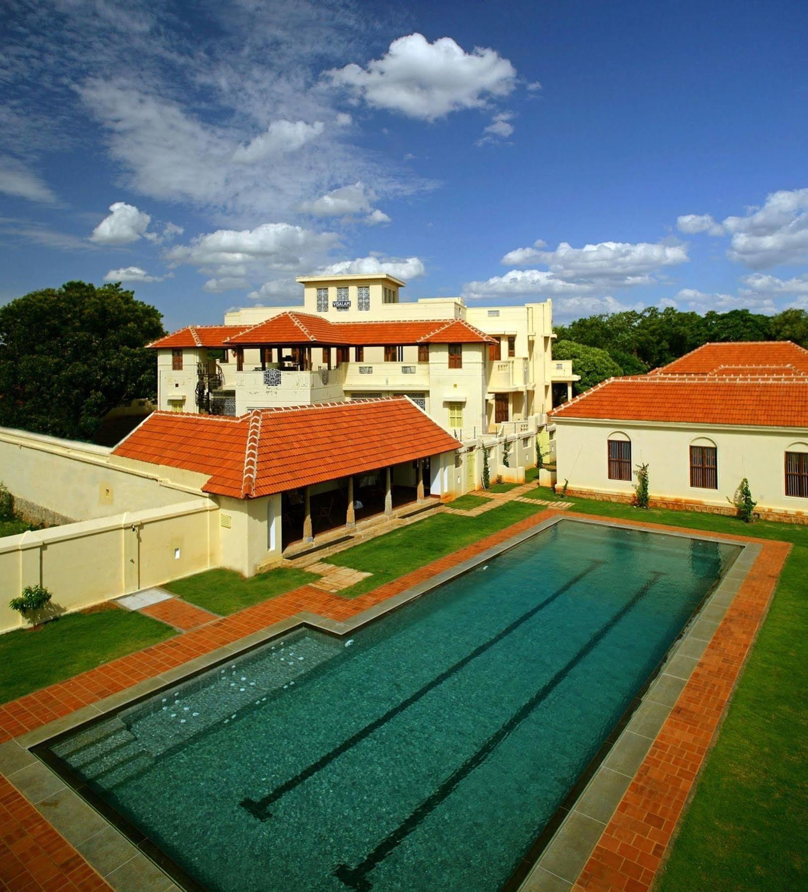 Visalam Chettinad Palace - A Cgh Earth Experience Kanadukattan Exterior foto