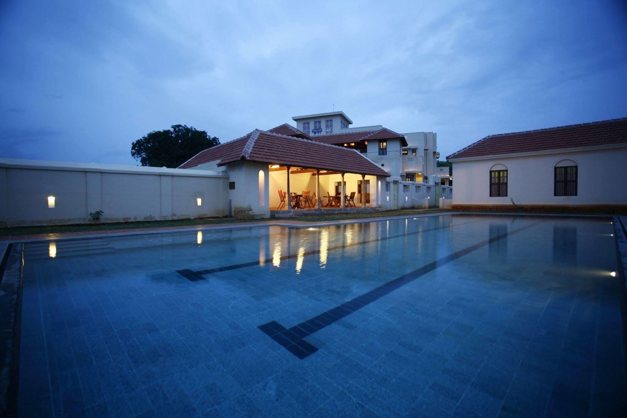 Visalam Chettinad Palace - A Cgh Earth Experience Kanadukattan Exterior foto