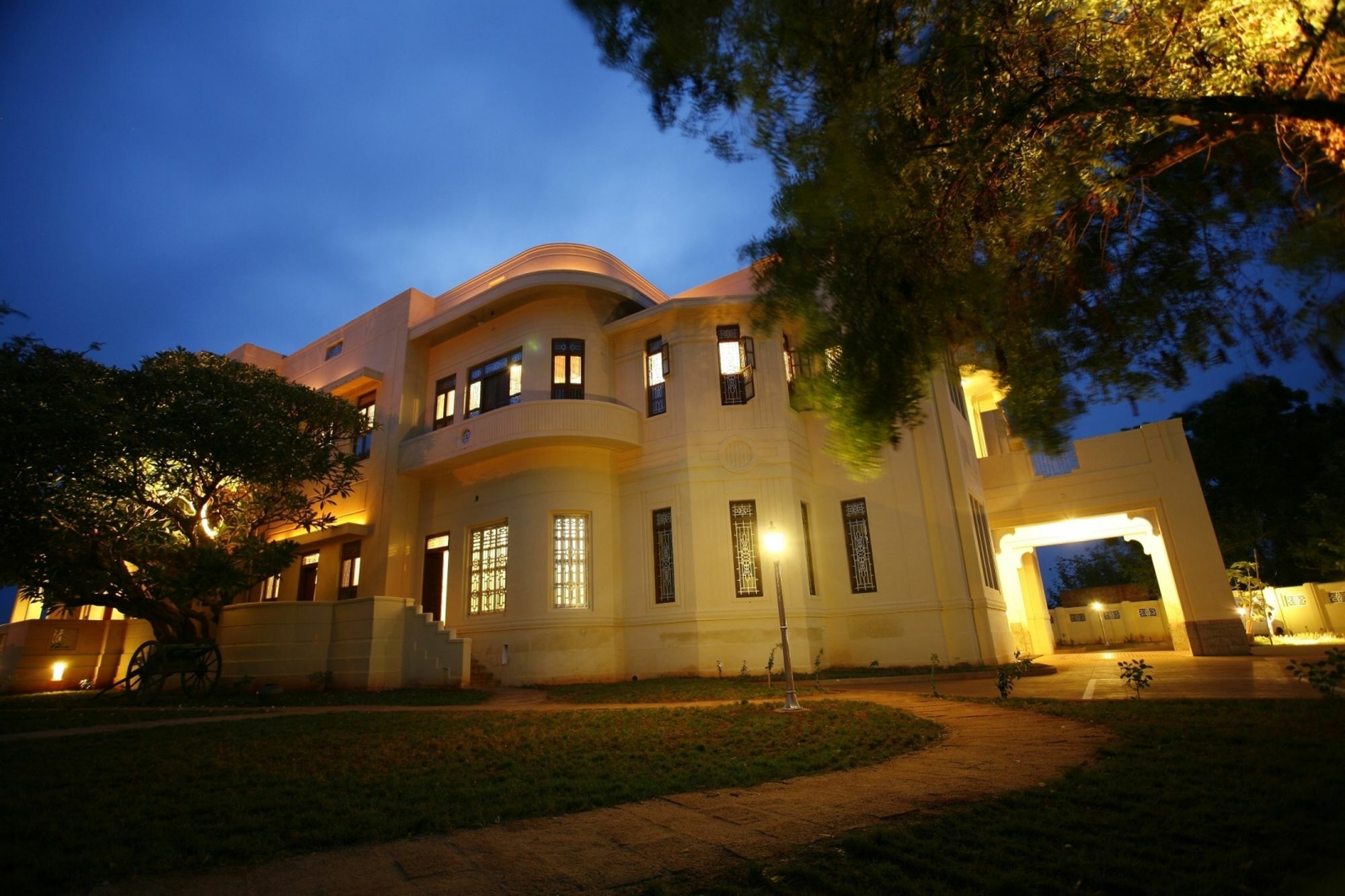 Visalam Chettinad Palace - A Cgh Earth Experience Kanadukattan Exterior foto